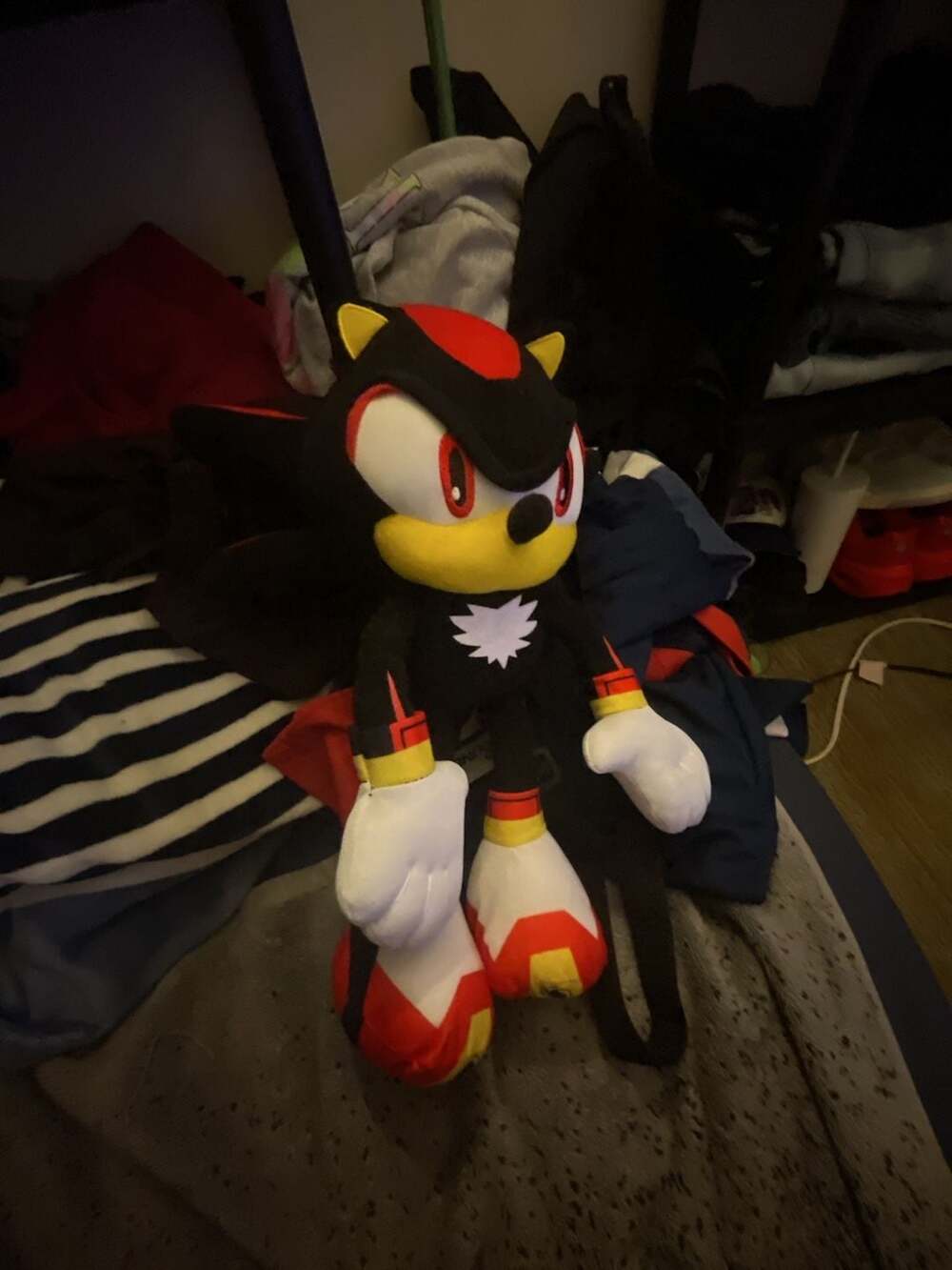 Sonic the Hedgehog Shadow Plush Backpack